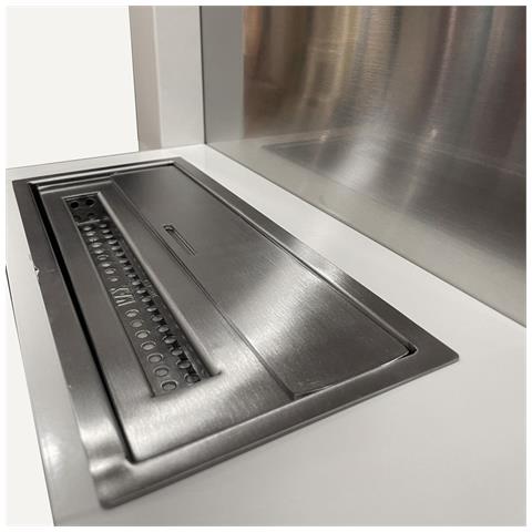 Camino A Bioetanolo Biocamino Da Parete Vienna Bianco L65 X H75 X P23 - Foto 6