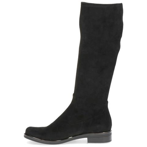 Black Stretch Casual Closed Boots Stivaletti Tessile Scarpe Donna Nero Eu 37.5, 9-25512-41-044 - Foto 3