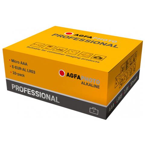 Agfaphoto Professional Micro Aaa Batteria Alcalina 1,5 V (confezione Da 10) - Foto 1