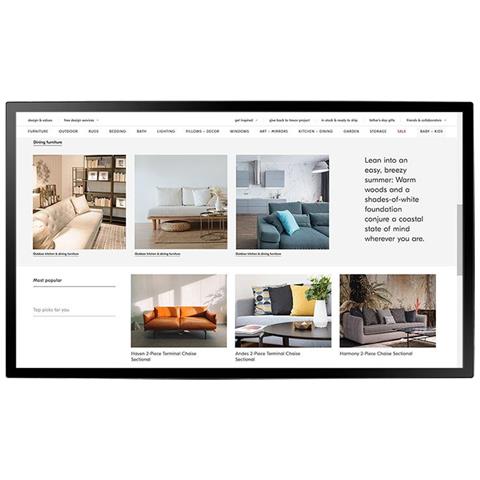 Ag Tx-4302 Pannello Piatto Per Segnaletica Digitale 109,2 Cm [43] Lcd 400 Cd /mâ² Full Hd Nero Touch Screen Windows 10 24/7 (tx-4302 Touch 107.95cm 42.5in - 1920x1080 400cd Hdmi Dp Dvi Vga) - Foto 1