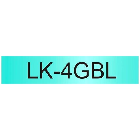 LK-4GBL nastro per etichettatrice Nero su verde - Foto 1