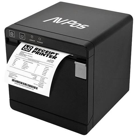 Stampante Termica POS AVP-TC300 300 mm /s 576 punti /riga Ethernet USB Nero - Foto 1