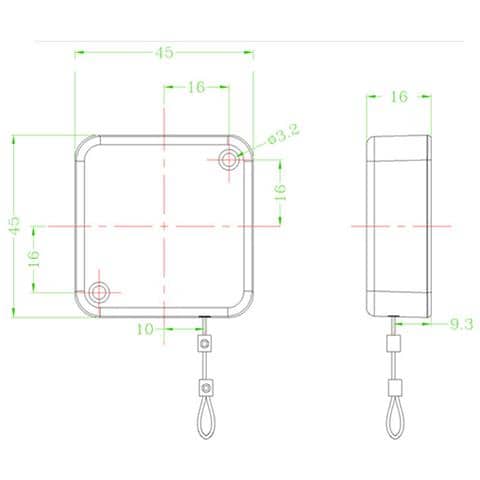 Scatola A Tiraggio Antifurto Con Cavo In Acciaio Retrattile - Foto 2