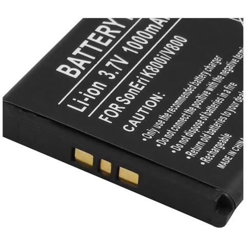 Batteria Sostitutiva Per Sony Ericsson K800i / V800 Li-ion 3,7v 1000mah - Foto 2