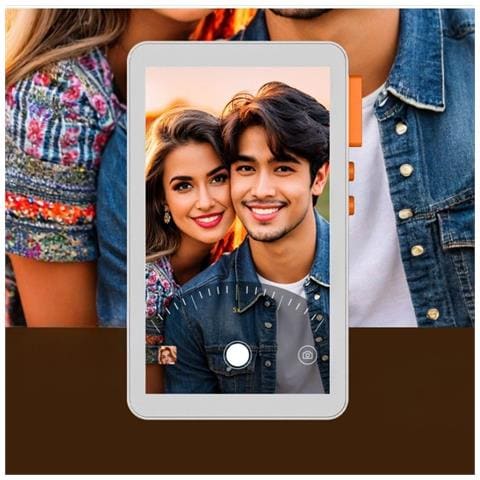 Dispositivo Di Mirroring Dello Schermo Magnetico Wireless E Cablato Per Selfie/streaming Live White - Foto 2
