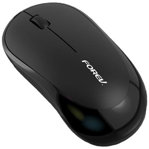 Mouse Wireless Portatile 2.4ghz Con Ricevitore Usb, Mouse Ottico 1200 Dpi Per Laptop Black - Foto 1