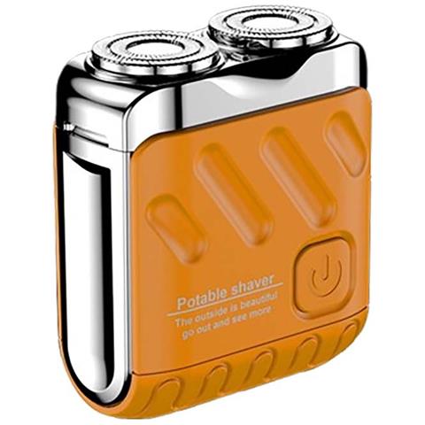 Mini Rasoio Elettrico Classico - Portatile, Ricaricabile E Impermeabile Per Uomo E Donna Orange - Foto 1