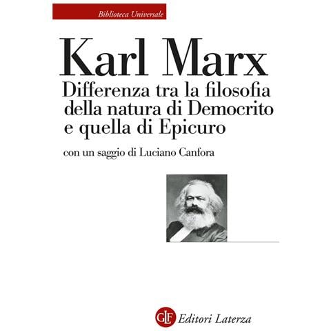 Karl Marx - Differenza tra la filosofia della natura di Democrito e quella di Epicuro - Foto 1