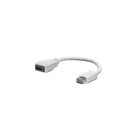 Adattatore per iMac & G4 da Mini-DVI a HDMI M / F da 20 cm - Foto 1