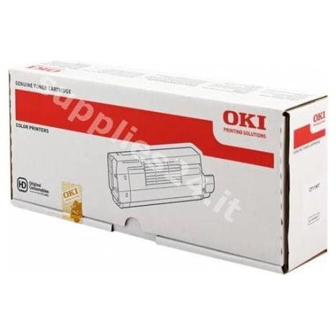 44318657 Toner Originale Bianco per C711WT Capacità 6000 Pagine - Foto 2