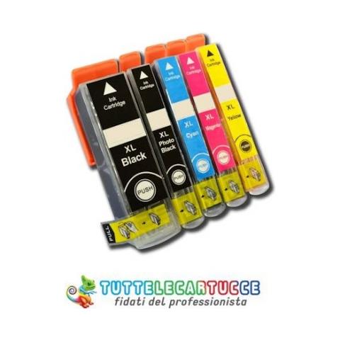 5 Cartucce Compatibili Epson T2631 T2636 Xl 1 Per Colore - Foto 2