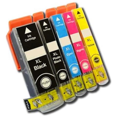 5 Cartucce Compatibili Epson T2631 T2636 Xl 1 Per Colore - Foto 4