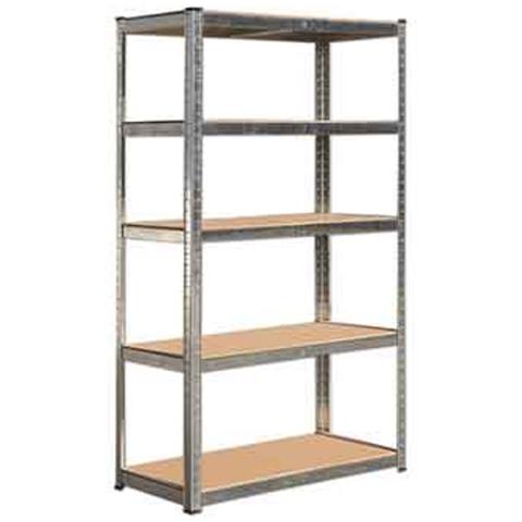 MAURER - Scaffale 5 Ripiani Legno A Incastro 90x40 Zinc - ePRICE MAURER - Scaffale 5 Ripiani Legno A Incastro 90x40 Zinc - ePRICE