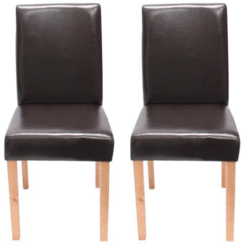 Mendler Set 2X sedie Intreccio di banano Eleganti Soggiorno Sala Pranzo M69 Bali Gambe Chiare con Cuscini