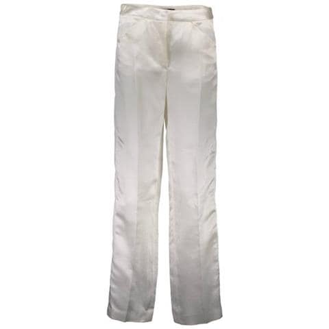Pantalone Donna Bianco - Made In Italy M - Foto 1