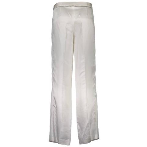 Pantalone Donna Bianco - Made In Italy M - Foto 2