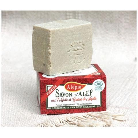 Sapone Aleppo Premium 7 Oli & Semi Di Nigella Biologici - Foto 5