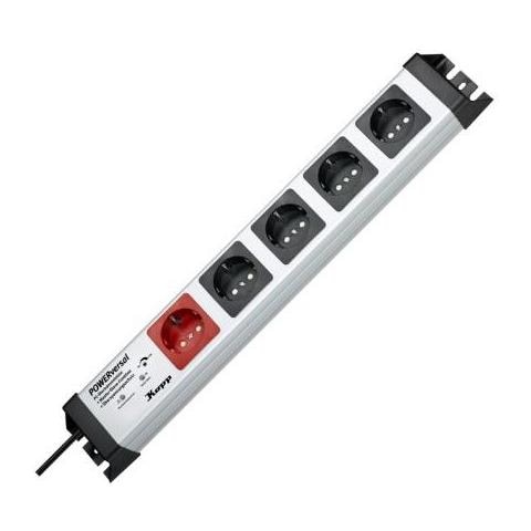 Kopp Powerversal 1+4-fach - Verlngerungsschnur - 250 V - Foto 1
