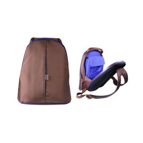 LE bag Bronze Blue 12" 12" Zaino Marrone - Foto 1