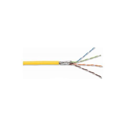 1000m 1000m Cat7 S / FTP (S-STP) Giallo cavo di rete - Foto 1