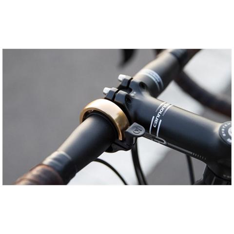 Campana Oi Classic Large per Bicicletta Colore Ottone / Nero - Foto 2