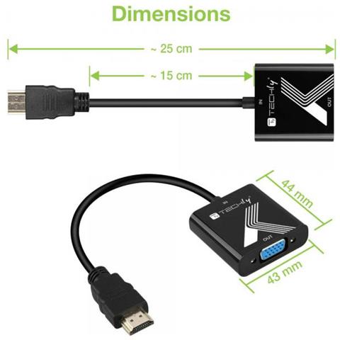 IDATA HDMI-VGA2P convertitore video 1920 x 1200 Pixel - Foto 7