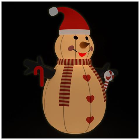 Pupazzo di Neve Gonfiabile con LED 460 cm - Foto 1
