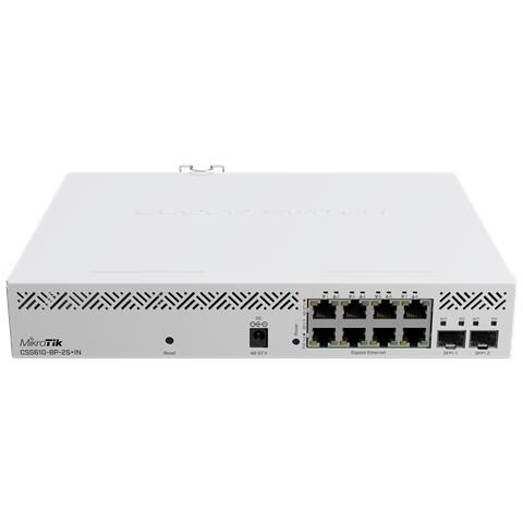 CSS610-8P-2S+IN switch di rete Gestito Gigabit Ethernet (10/100/1000) Supporto Power over Ethernet (PoE) Bianco - Foto 1