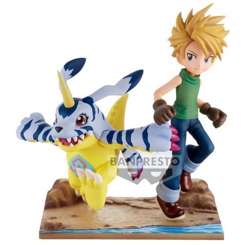 Digimon Adventure Dxf Adventure Archives Yamato & Gabumon Figure - - Foto 1