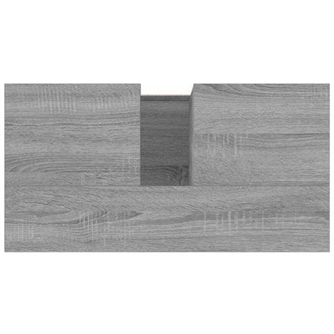 Armadietto Bagno Grigio Sonoma 60x33x61 Cm In Legno Multistrato - Foto 2