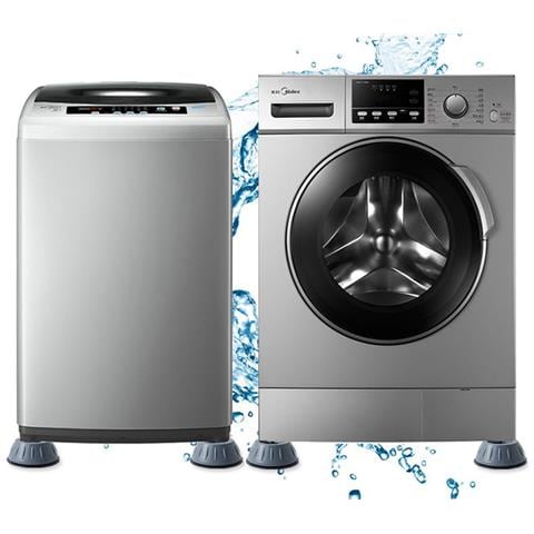 Piedini Antivibranti Per Lavatrice /asciugatrice Grigio 8-pack - Foto 6