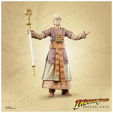 René Belloq Ceremonial ''raiders Of The Lost Ark'' Indiana Jones Adventure Series Actionfigure 15 Cm-h - Foto 1