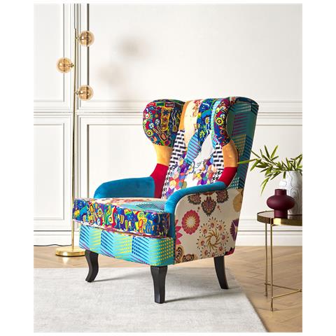 Poltrona Tessuto Multicolore Molde - Foto 1