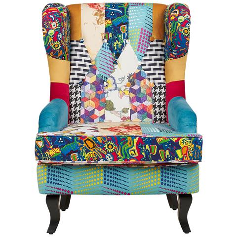 Poltrona Tessuto Multicolore Molde - Foto 8