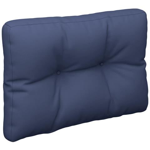 Cuscino Per Pallet Blu Marino 50x40x12 Cm In Tessuto - Foto 2