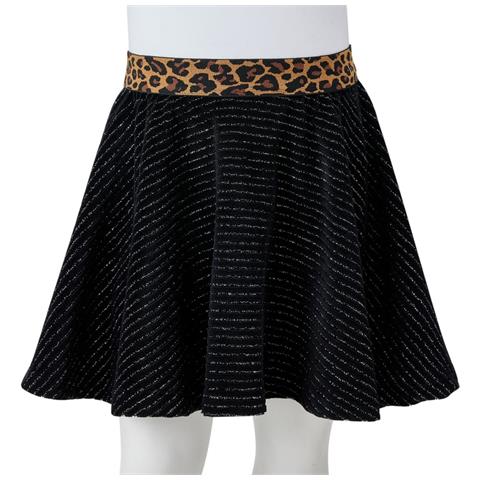 Gonna Da Bambina Con Vita Leopardata Nera 128 - Foto 8