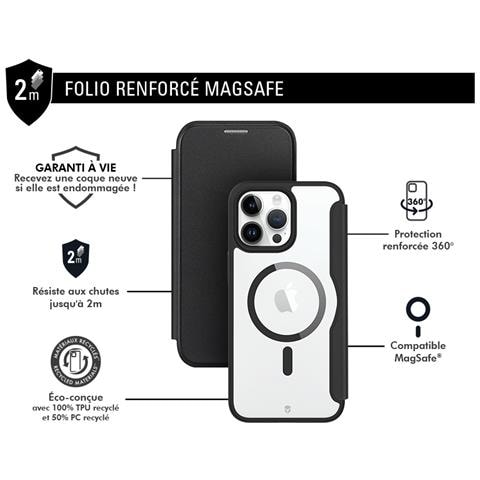 Custodia Per Iphone 15 Pro Max Rinforzata Magsafe Aggancio Tracolla, Nero - Foto 2