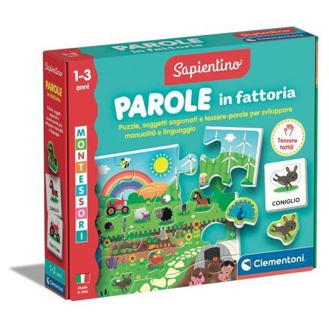 Gioco Educativo 16864 Sapientino Baby Montessori Parole In - Foto 1