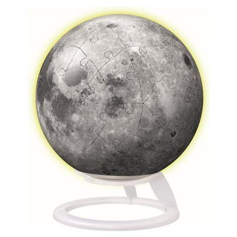 Puzzle Ravensburger 11586 3d Luna Glow In The Dark - Foto 1