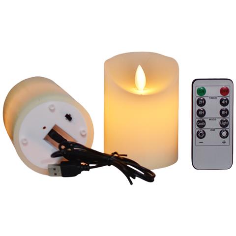 Candele A Led, Candele Ricaricabili A Batteria Con Telecomando S - Foto 1