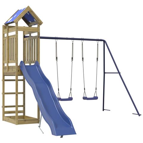 Set da Gioco da Esterno in Legno di Pino Impregnato - Foto 2