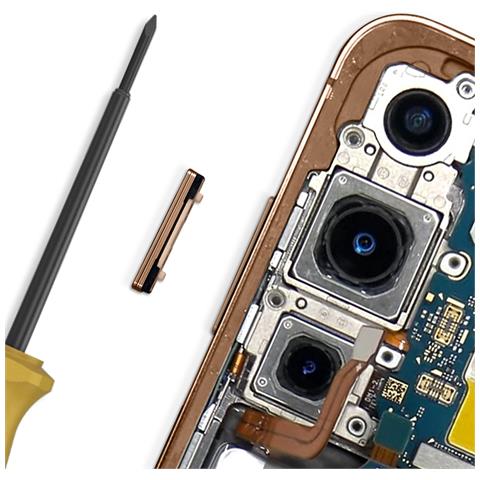 Tasto Del Volume Galaxy S24 E S24 Plus Originale, Arancione - Foto 2