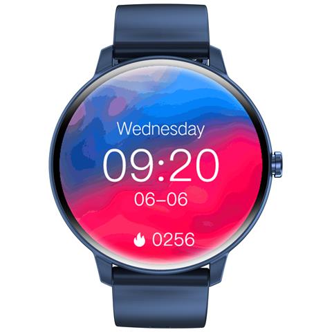 Smartwatch Con Ecg, Cardiofrequenzimetro, Misuratore Della Pressione Sanguigna, Monitoraggio Del Sonno E Contapassi Blue - Foto 2