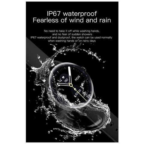 Smartwatch Con Ecg, Cardiofrequenzimetro, Misuratore Della Pressione Sanguigna, Monitoraggio Del Sonno E Contapassi Blue - Foto 5