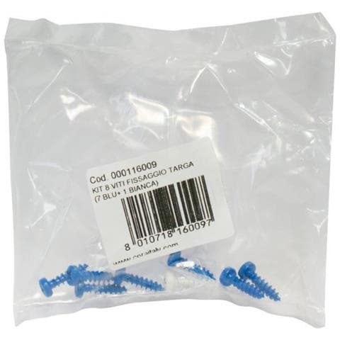 Kit 8 Viti Fissaggio Targa - Foto 2