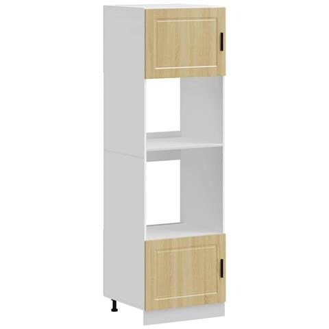 Armadi Forno 2 Pz Porto Rovere Sonoma In Legno Multistrato - Foto 2