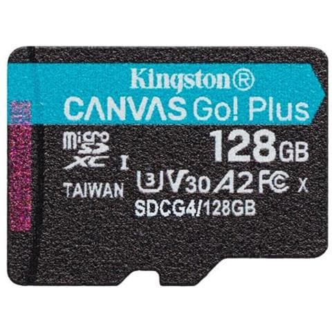 Technology 128 GB microSDXC Canvas Go Plus Gen4 200R A2 U3 Confezione singola senza ADP - Foto 1