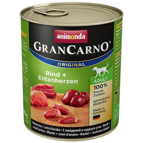 GranCarno Original Manzo, Anatra Adulto 800 g - Foto 1