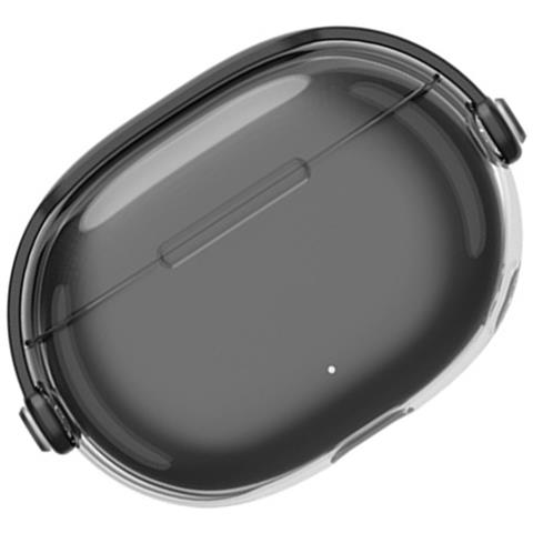 Custodia Protettiva In Tpu Compatibile Con Beats Studio Buds - Antishock E Antipolvere Transparent+black - Foto 3