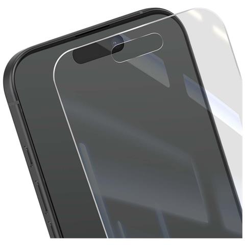 Vetro Temperato Per Iphone 17 Pro Classic Fit Con Easyaligner Antiurto, Trasparente - Foto 5